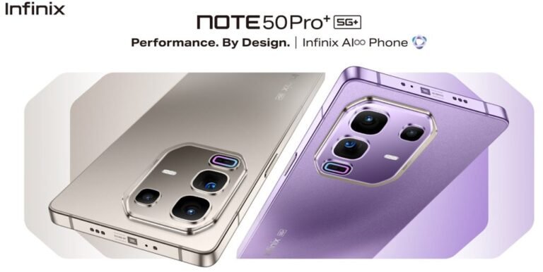 Infinix Word 50 Professional+ 5G with 6.78 ″ FHD+ 144hz AMOLED Show, Pariscope Tele Photograph Digital camera and Infanx AI QUSE