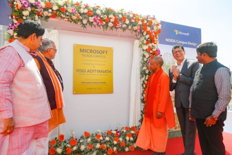 Microsoft breaks floor at India Growth Middle in Noida