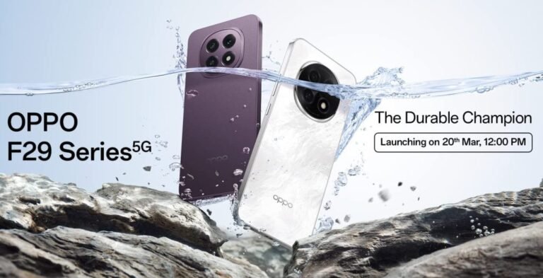 Oppo F -29 and F -29 launching in India on March 20