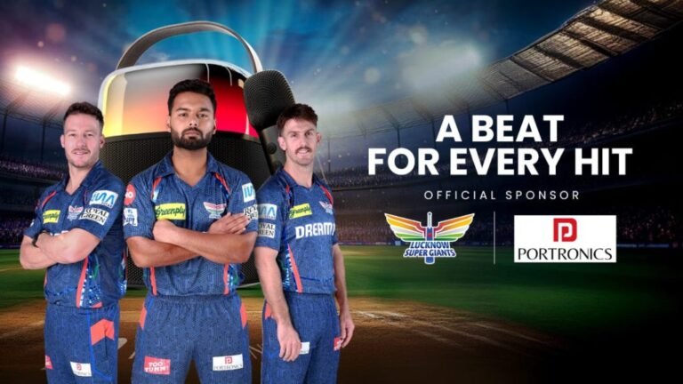 Puertonics receives sponsorship with LSG for IPL 2025 season