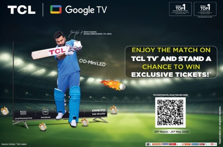 TCL ‘Benefit from the match on TCL TV’ IPL marketing campaign launched