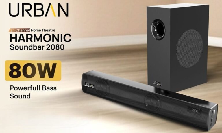 City Harmonic 2080 80W 2.1 channel sound bar launched
