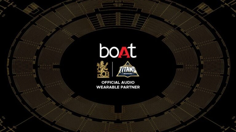 Boat is a partnership of the Official Audio & Put on for RCB and GT