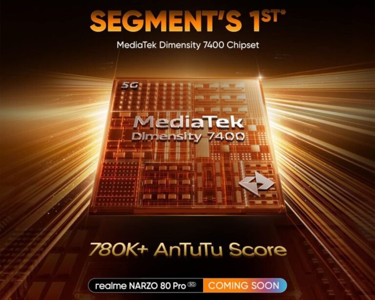 Religum Norzo 80 Professional 5G with dimensions 7400 to launch quickly in India