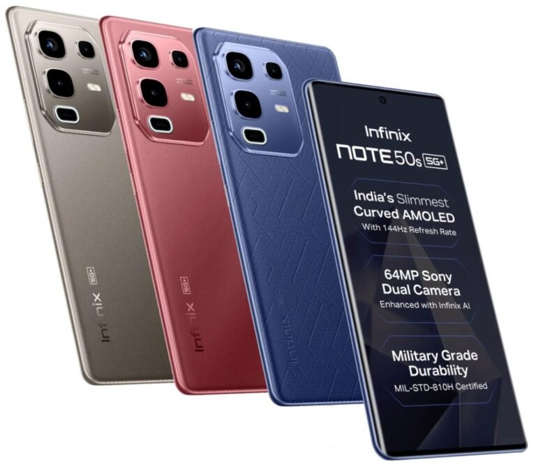 Infinix Word 50s 5G+ launched in India. 15999