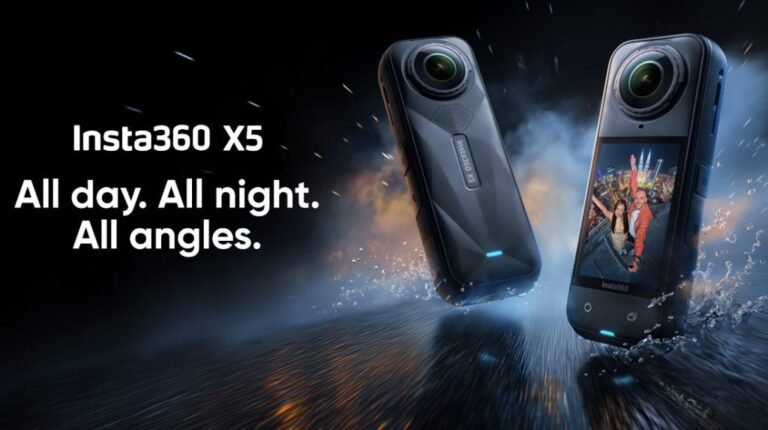 Insta 360 x5 8k 360 ° AIRAND Motion Digital camera Launched with AI chip