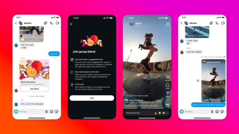 Instagram Rolls the compound function for joint rails in DMS