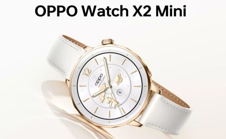 Oppo Watch X2 Mini with 1.32 ″ AMOLED Show, Snapdragon W5 Chip introduced