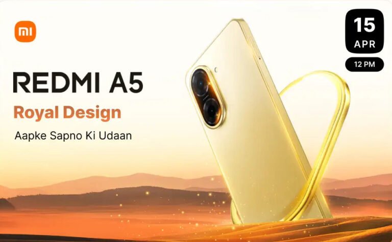 Redmi A5 launching in India on April 15