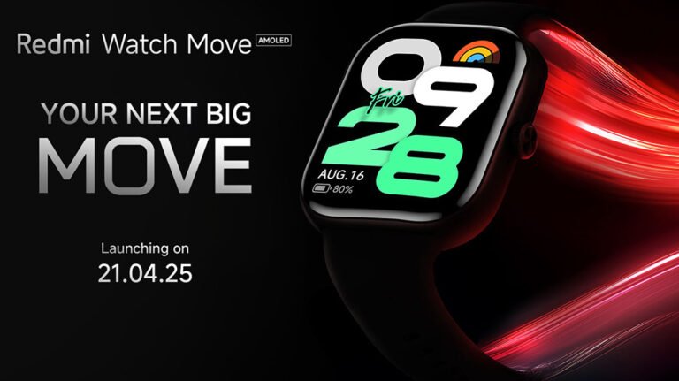 Redmi Watch transfer with AMOLED Show in India on April 21