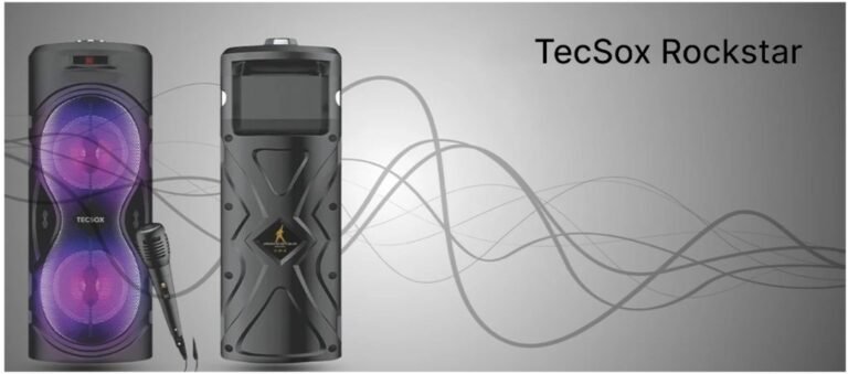 The Tech Sackex Rock Star Collection Occasion Speaker was launched with RGB lights. 1,999