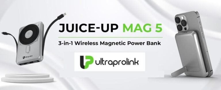 Ultrapelinic juice up meg 5 15w 10000mAh 3-in-1 with magnetic wi-fi energy financial institution PD, PPS help launched
