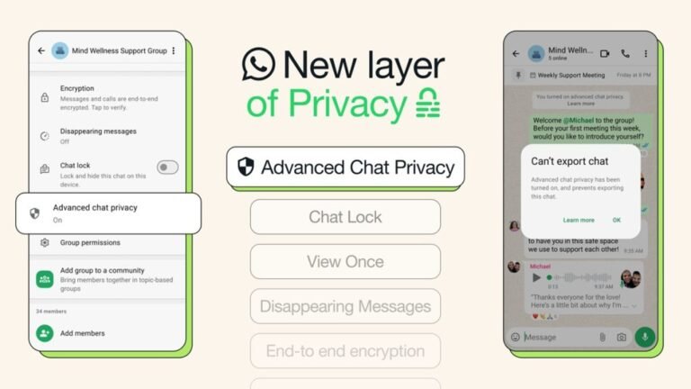 WhatsApp enhances privateness with Superior Chat Privateness Setting