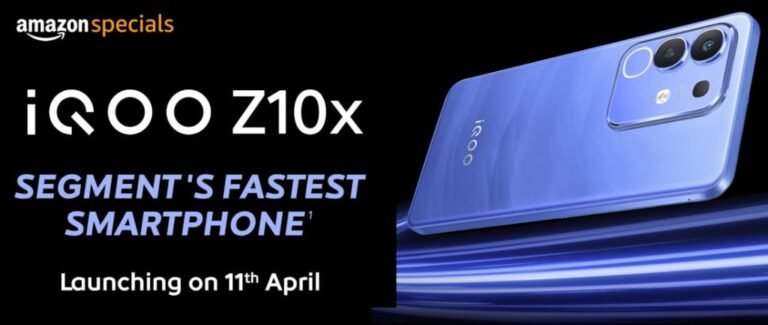 IQOO Z10X Launching in India on April 11