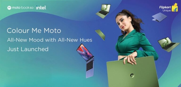 Motorola MotoBook with 14 ″ 2.8K 120Hz OLED show