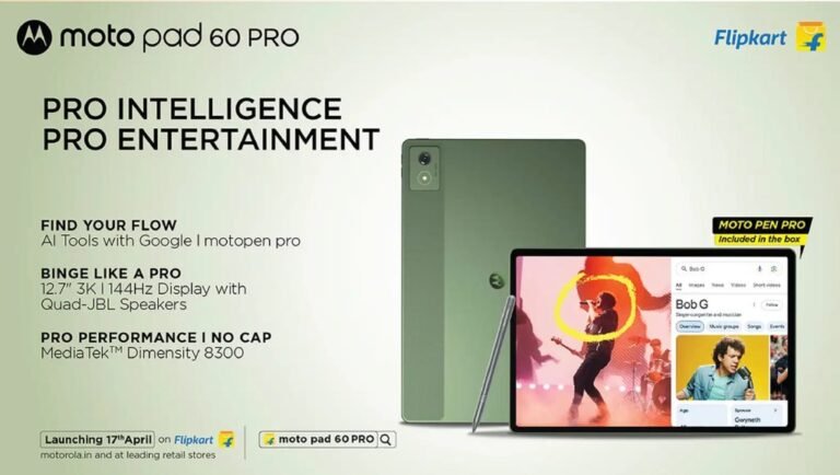 Motoad 60 Professional Launch in India on April 17
