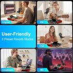 P15 Podcast Microphone Bundle with Audio Mixer - Image 4