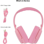 Fire HD 10 Tablet 32GB Lilac Bundle – Amazon Tablet with Noise-Cancelling Headphones