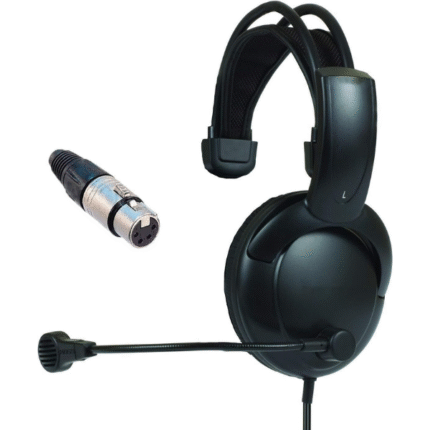 Clear-Com Single-Ear Intercom Headset – Female 4-Pin XLR Connector